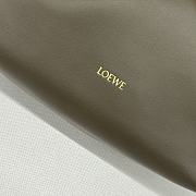 Kitlife Loewe Soft Nappa Leather Flamenco Bag Green Olive 30x10.5x20cm - 3