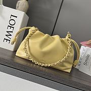 Kitlife Loewe Soft Nappa Leather Flamenco Bag Yellow 30x10.5x20cm - 1