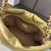 Kitlife Loewe Soft Nappa Leather Flamenco Bag Yellow 30x10.5x20cm - 3