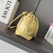 Kitlife Loewe Soft Nappa Leather Flamenco Bag Yellow 30x10.5x20cm - 2