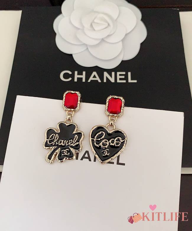 Kitlife Chanel Love Clover Earrings - 1