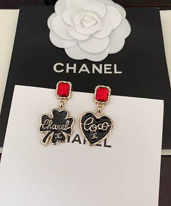 Kitlife Chanel Love Clover Earrings