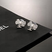 Kitlife Chanel Classic Double C Bow Earrings - 5