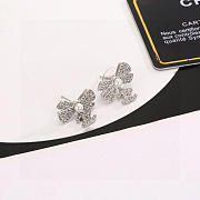Kitlife Chanel Classic Double C Bow Earrings - 3
