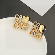 Kitlife Loewe Earrings Diamond Buckle - 4