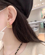 Kitlife Loewe Earrings Diamond Buckle - 2