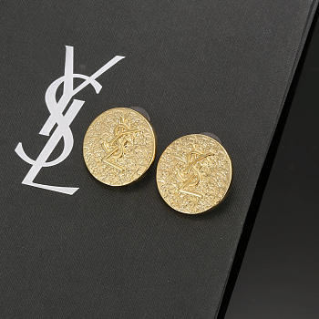 Kitlife Saint Laurent Earrings Gold
