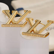 Kitlife Louis Vuitton Letter Earrings Gold - 3