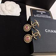 Kitlife Chanel Earrings Pink Diamond - 6