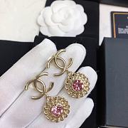 Kitlife Chanel Earrings Pink Diamond - 5
