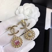 Kitlife Chanel Earrings Pink Diamond - 4