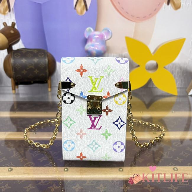 Kitlife Louis Vuitton x TM Phone Pouch Métis White M14098 17.5x10.5x4cm - 1