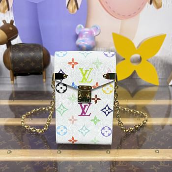 Kitlife Louis Vuitton x TM Phone Pouch Métis White M14098 17.5x10.5x4cm