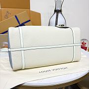 Kitlife Louis Vuttion Soft Keepall Bag White M13668 25x15x18cm - 5