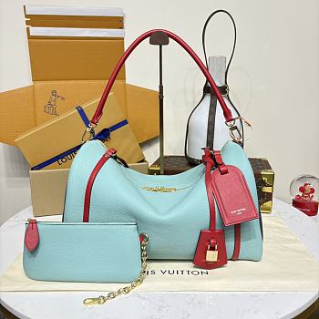 Kitlife Louis Vuttion Soft Keepall Bag Blue M13668 25x15x18cm