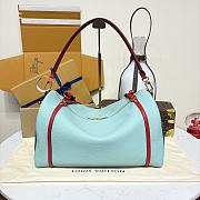 Kitlife Louis Vuttion Soft Keepall Bag Blue M13668 25x15x18cm - 5