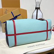 Kitlife Louis Vuttion Soft Keepall Bag Blue M13668 25x15x18cm - 3