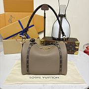 Kitlife Louis Vuttion Soft Keepall Bag Grey M13668 25x15x18cm - 6
