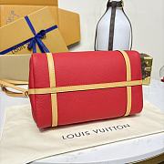 Kitlife Louis Vuttion Soft Keepall Bag Red M13668 25x15x18cm - 5