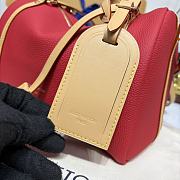Kitlife Louis Vuttion Soft Keepall Bag Red M13668 25x15x18cm - 4