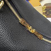 Kitlife Louis Vuttion Soft Keepall Bag Black M13668 25x15x18cm - 2
