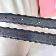 Kitlife Miu Miu Belt Black 3cm - 4