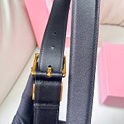 Kitlife Miu Miu Belt Black 3cm - 2