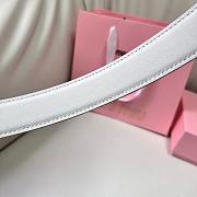 Kitlife Miu Miu Belt White 3cm - 6