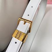 Kitlife Miu Miu Belt White 3cm - 4