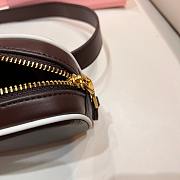 Kitlife Miu Miu Waist Bag Belt Dark Brown - 3