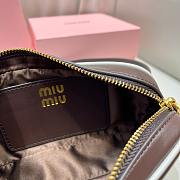 Kitlife Miu Miu Waist Bag Belt Dark Brown - 2