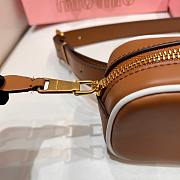 Kitlife Miu Miu Waist Bag Belt Brown - 2