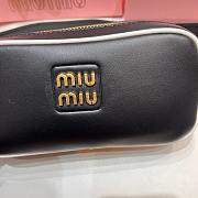 Kitlife Miu Miu Waist Bag Belt Black - 3