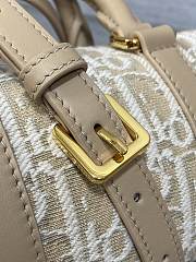 Kitlife Dior Groove 16 Boston Mini Natural Dior Oblique Jacquard 17x10x8cm - 3