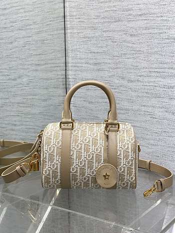 Kitlife Dior Groove 20 Bag Natural Dior Oblique Jacquard 20.5x13.5x12cm