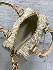 Kitlife Dior Groove 20 Bag Natural Dior Oblique Jacquard 20.5x13.5x12cm - 5
