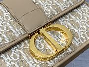 Kitlife Dior 30 Montaigne Bag Natural Oblique Jacquard 25x16.5x8cm - 5