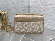 Kitlife Dior 30 Montaigne Bag Natural Oblique Jacquard 25x16.5x8cm - 4