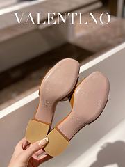 Kitlife Valentino Garavani 60mm VLogo Brown Leather Mules - 6