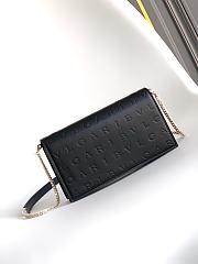 Kitlife Bvlgari Logo Infinitum Chain Wallet Black 19x10.5x4.5cm - 1
