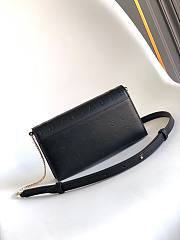 Kitlife Bvlgari Logo Infinitum Chain Wallet Black 19x10.5x4.5cm - 6