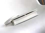Kitlife Bvlgari Logo Infinitum Chain Wallet White 19x10.5x4.5cm - 3