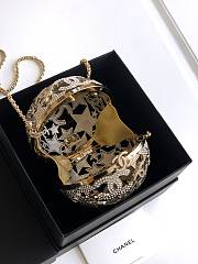 Kitlife Chanel Star Hollow Spherical Evening Bag 13x13x13cm  - 4