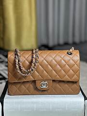Kitlife Chanel CF Bag Caramel Silver Hardware 25cm - 1