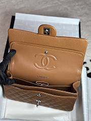 Kitlife Chanel CF Bag Caramel Silver Hardware 25cm - 4