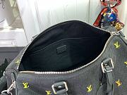 Kitlife Louis Vuitton Speedy 40 Bandoulière LV Blason Denim Black Bag 40x26x23cm - 2