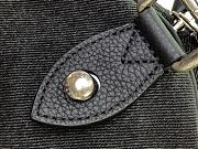 Kitlife Louis Vuitton Speedy 40 Bandoulière LV Blason Denim Black Bag 40x26x23cm - 4
