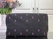 Kitlife Louis Vuitton Speedy 40 Bandoulière LV Blason Denim Black Bag 40x26x23cm - 5