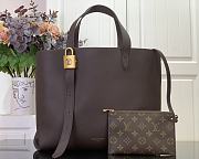 Kitlife Louis Vuitton Low Key Cabas MM Dark Brown M12916 47x30x14cm - 1