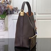 Kitlife Louis Vuitton Low Key Hobo MM Bag Dark Brown M12982  31x35x18cm - 5